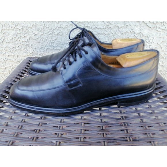 Mezlan Fiore Mens‎ Black Split Toe Leather Oxford Shoes Made In Spain Size US 9M main image 8
